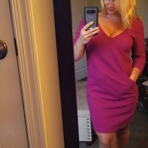 Trina Turk dress, fuchsia,  sz 6,new